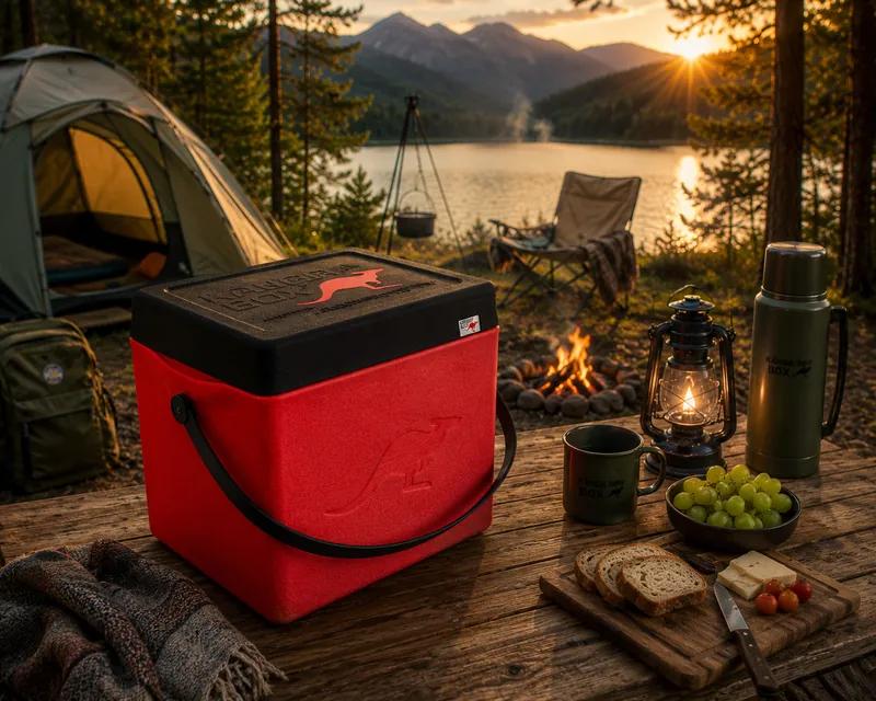 Outdoor catering by the lake