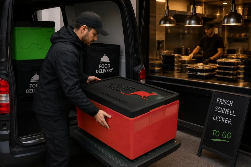 KÄNGABOX® pro rozvoz & Food Delivery