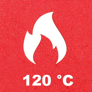Hitzebeständig bis +120 °C